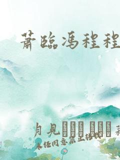 萧临冯程程小说