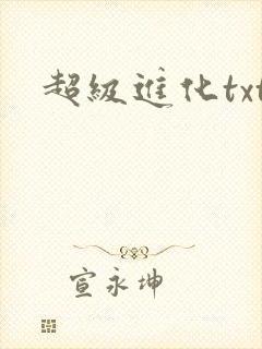 超级进化txt