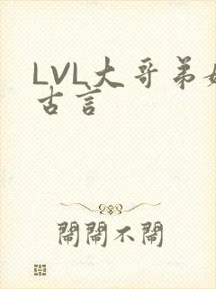 LVL大哥弟媳古言