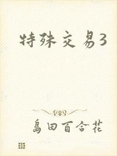 特殊交易3