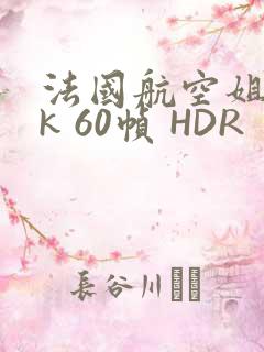 法国航空姐 4k 60帧 HDR