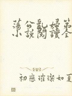 荡公乱妇第1章小说阅读全文