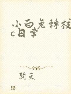 小白兔转校生埃c日常