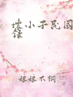 坏小子民国穿越录