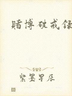 赌博破戒录