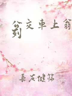 公交车上翁熄系列