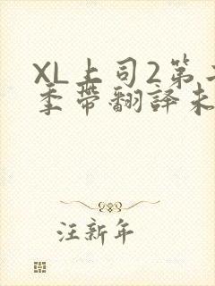 XL上司2第二季带翻译未增