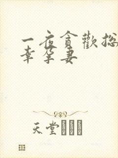 一夜贪欢总裁的幸孕妻