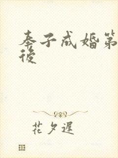 奉子成婚第一皇后