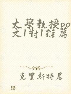 大学教授pop文1对1推荐