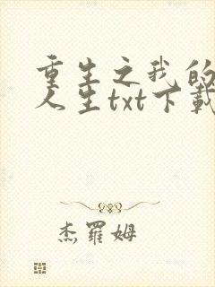 重生之我的书记人生txt下载