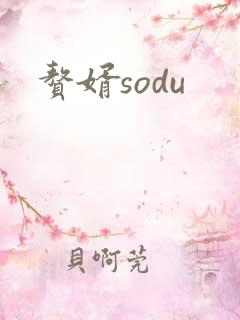 赘婿sodu