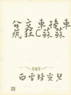 公交车后车座的疯狂C苏苏