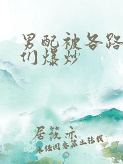 男配被各路大佬们爆炒