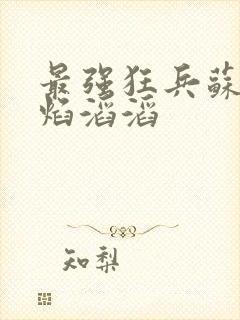 最强狂兵苏锐烈焰滔滔