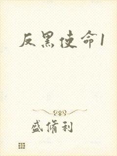 反黑使命1