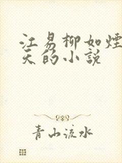 江易柳如烟秦少天的小说