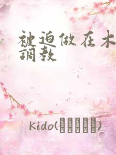 被迫做在木马上调教