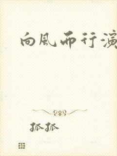 向风而行演员表