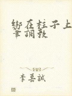 绑在柱子上用毛笔调教