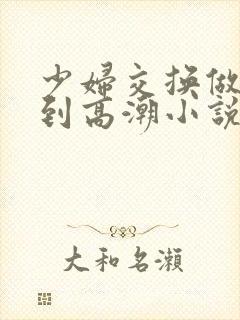 少妇交换做爰做到高潮小说