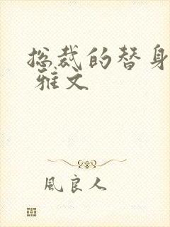 总裁的替身前妻 雅文