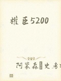 权臣5200