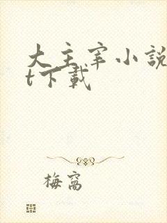 大主宰小说txt下载