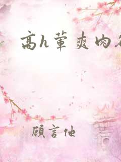 高h荤爽肉欲文