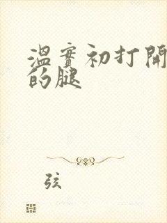 温实初打开眉庄的腿