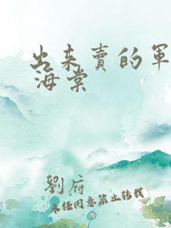 出来卖的军校生 海棠