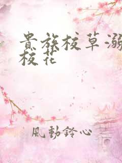 贵族校草溺爱拽校花