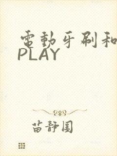 电动牙刷和花洒PLAY