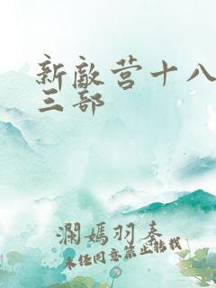 新敌营十八年第三部