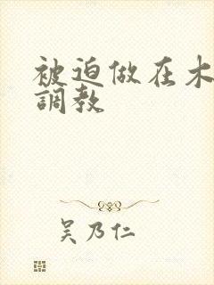 被迫做在木马上调教