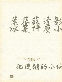 叶辰苏清影秦若冰是什么小说