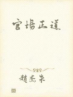 官场正道