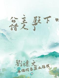 公主 殿下 吻错人了