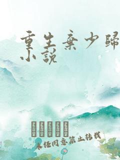 重生弃少归来 小说