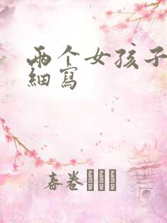 两个女孩子开车细写