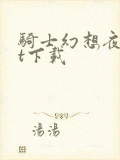 骑士幻想夜txt下载