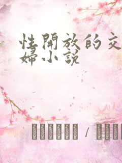 性开放的交换艳妇小说