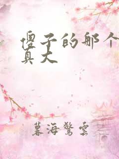 傻子的那个东西真大