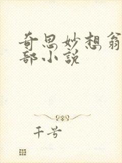 奇思妙想翁的全部小说