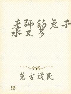 老师的兔子又软水又多