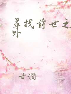 寻找前世之旅番外