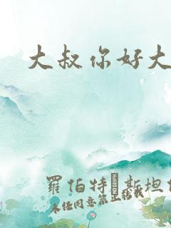 大叔你好大