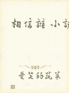 相信谁 小说