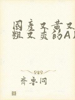 国产又黄又猛又粗又爽的A片小说