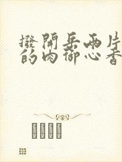 拨开岳两片肥嫩的肉御心香帅